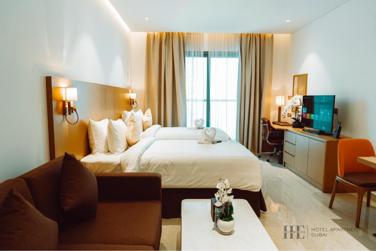 He Hotel Apartments Dubai Quarto foto Deluxe Room